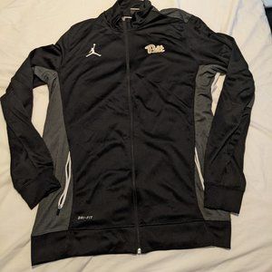 Men's Pitt Black Jordan Brand Sweatsuit Zip Up XLT